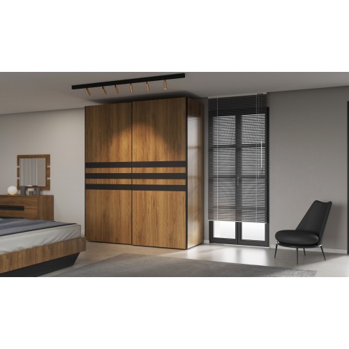 Ντουλάπα δίφυλλη συρόμενη LAUREN