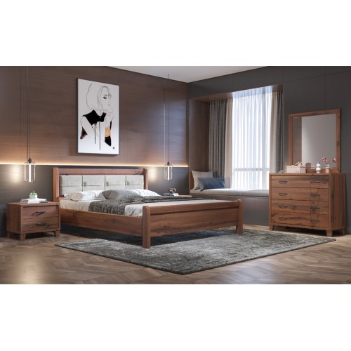 Set Κρεβατοκάμαρας WOOD