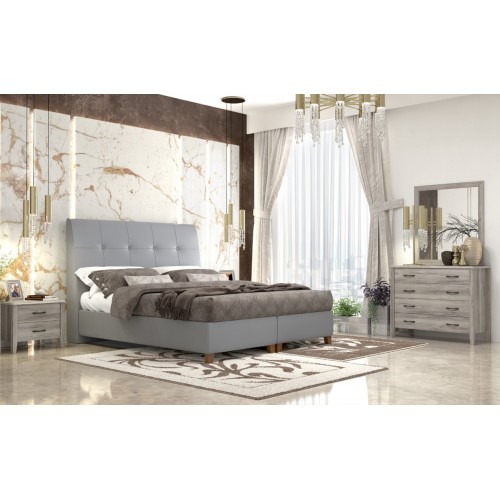 Set Kρεβατοκάμαρας UNIQUE με αποθηκευτικό χώρο