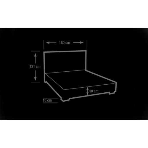 Yφασμάτινο Kρεβάτι με αποθηκευτικό χώρο FANTASY Yφασμάτινο Kρεβάτι με αποθηκευτικό χώρο FANTASY