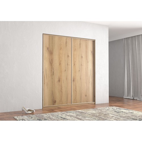 Ντουλάπα δίφυλλη συρόμενη BONE