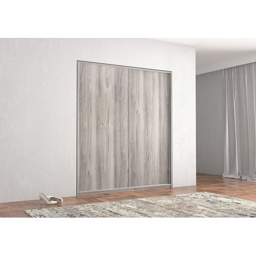 Ντουλάπα δίφυλλη συρόμενη SOLE