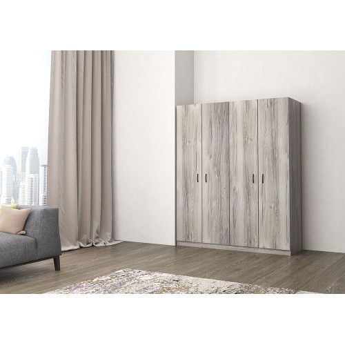 Ντουλάπα Τετράφυλλη με Πατάρι FILLIS