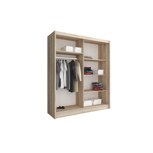 Ντουλάπα δίφυλλη συρόμενη BIANCA Ντουλάπα δίφυλλη συρόμενη BIANCA