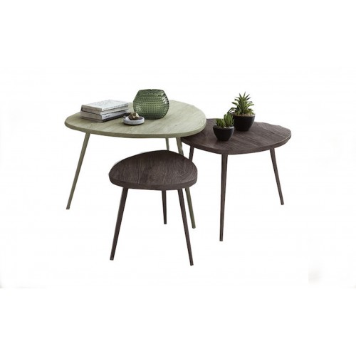 Τραπεζάκια Σαλονιού Set OVAL Τραπεζάκια Σαλονιού Set OVAL