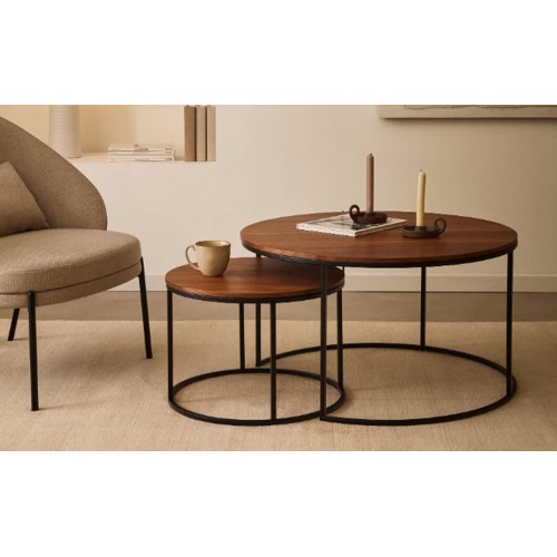 Τραπεζάκια Σαλονιού Set ROUND