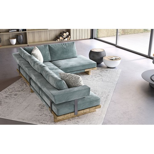 Γωνιακός καναπές MYTHOS